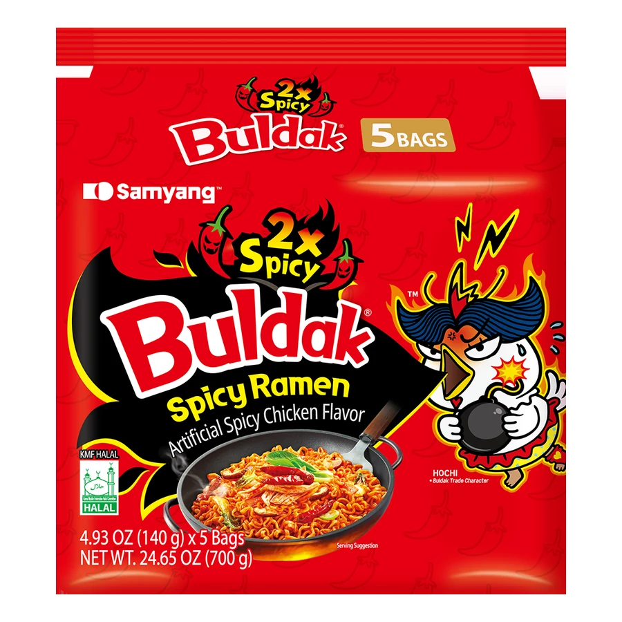 Samyang Buldak 2X Spicy package