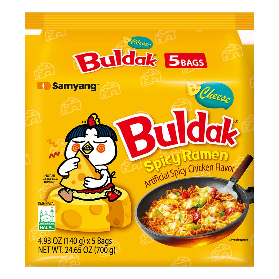 Samyang Buldak Cheese package