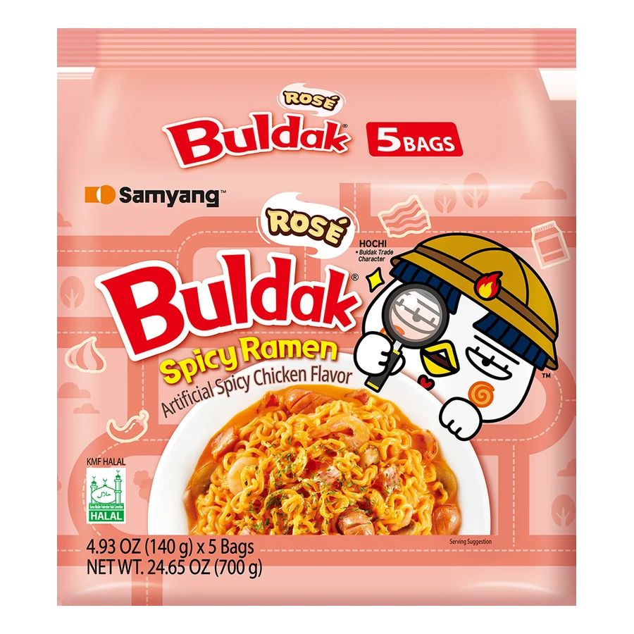 Samyang Buldak Rosé package