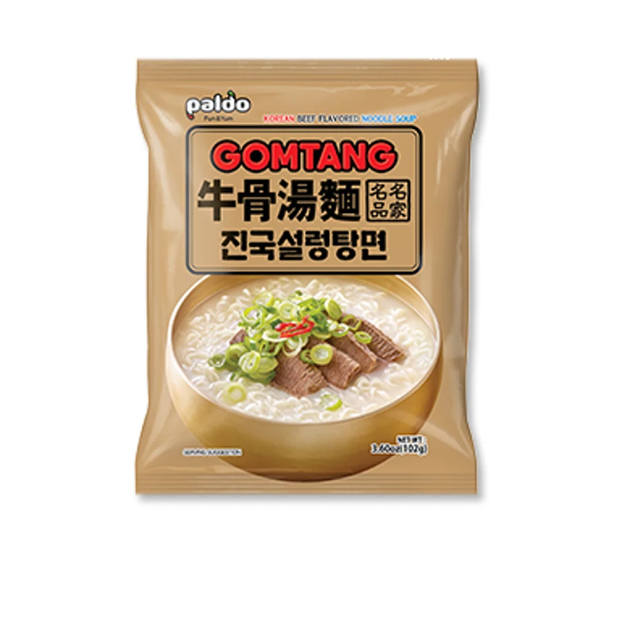 Paldo Gomtang Noodles package