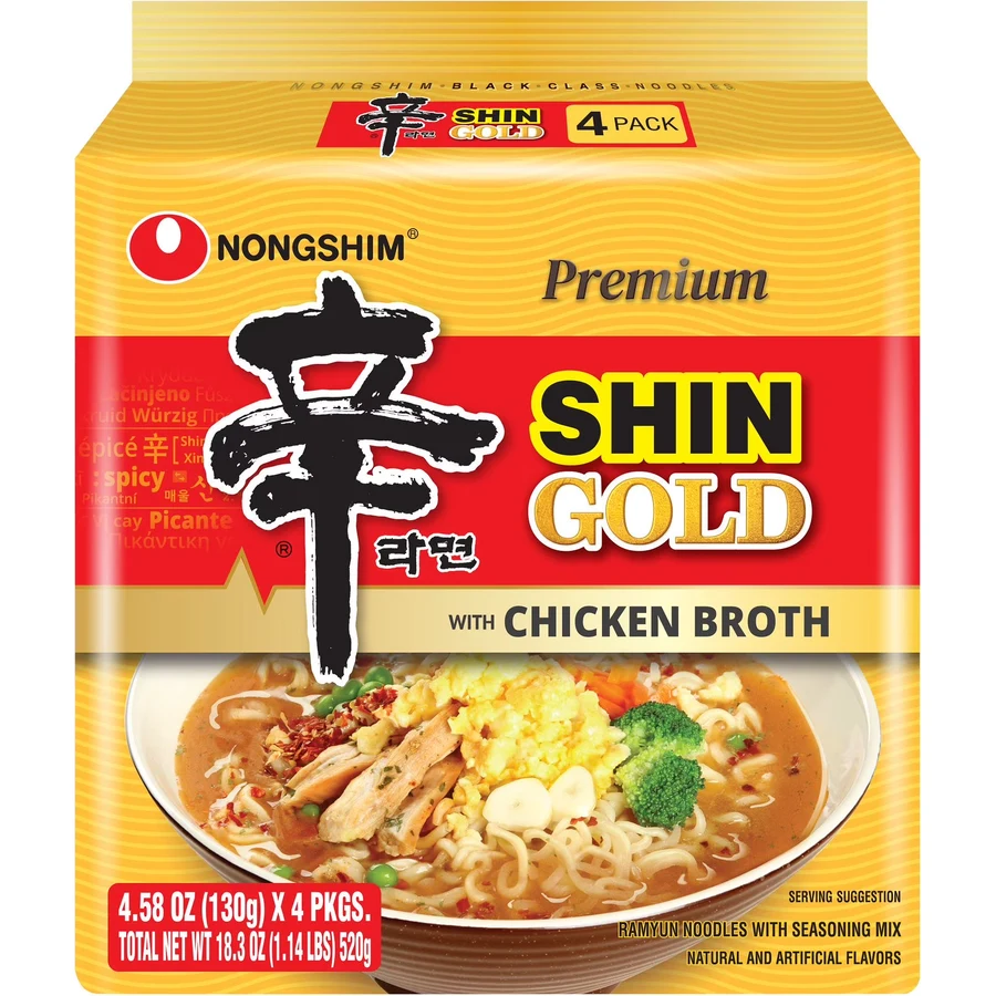 Shin Ramyun Gold package